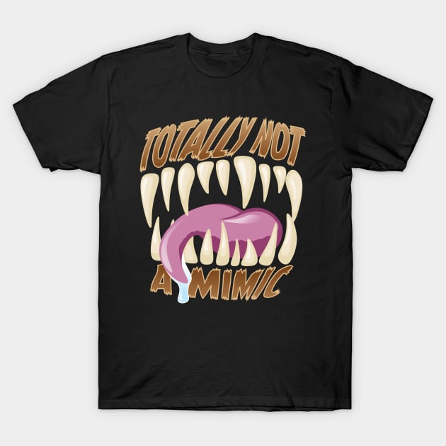 Totally NOT a Mimic T-Shirt by ThompsonTom Tees